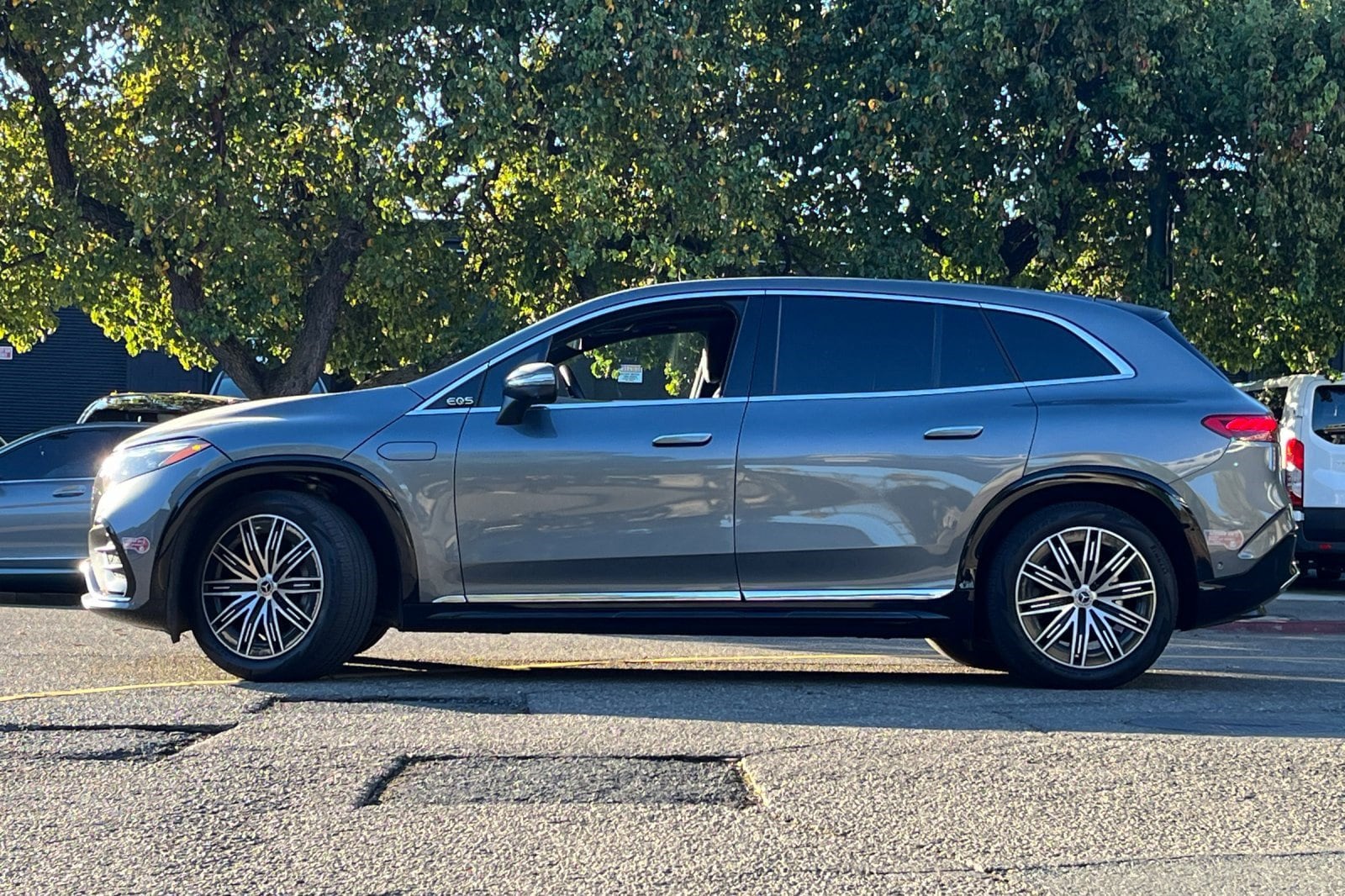 Certified 2023 Mercedes-Benz EQS SUV Base with VIN 4JGDM4EBXPA002538 for sale in Walnut Creek, CA