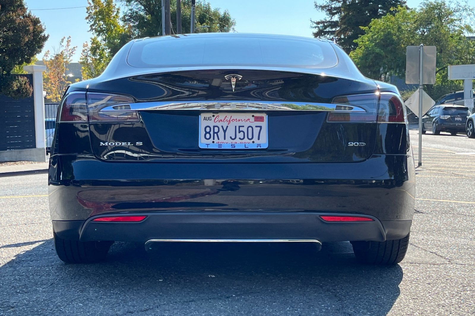Used 2016 Tesla Model S 90D with VIN 5YJSA1E22GF126300 for sale in Walnut Creek, CA