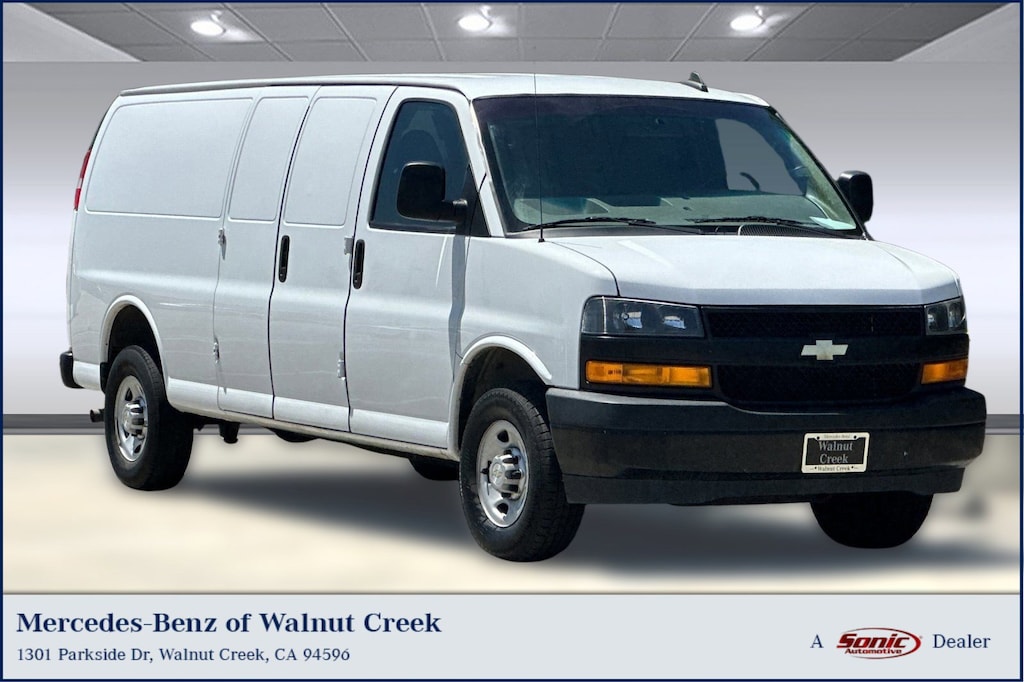 Used 2022 Chevrolet Express Cargo Van RWD 2500 155" Van Extended Cargo Van