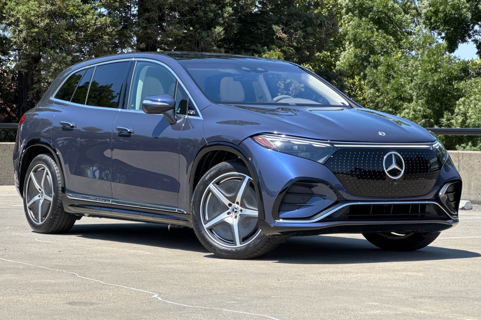 Certified 2023 Mercedes-Benz EQS SUV Base with VIN 4JGDM4EB8PA014512 for sale in Walnut Creek, CA