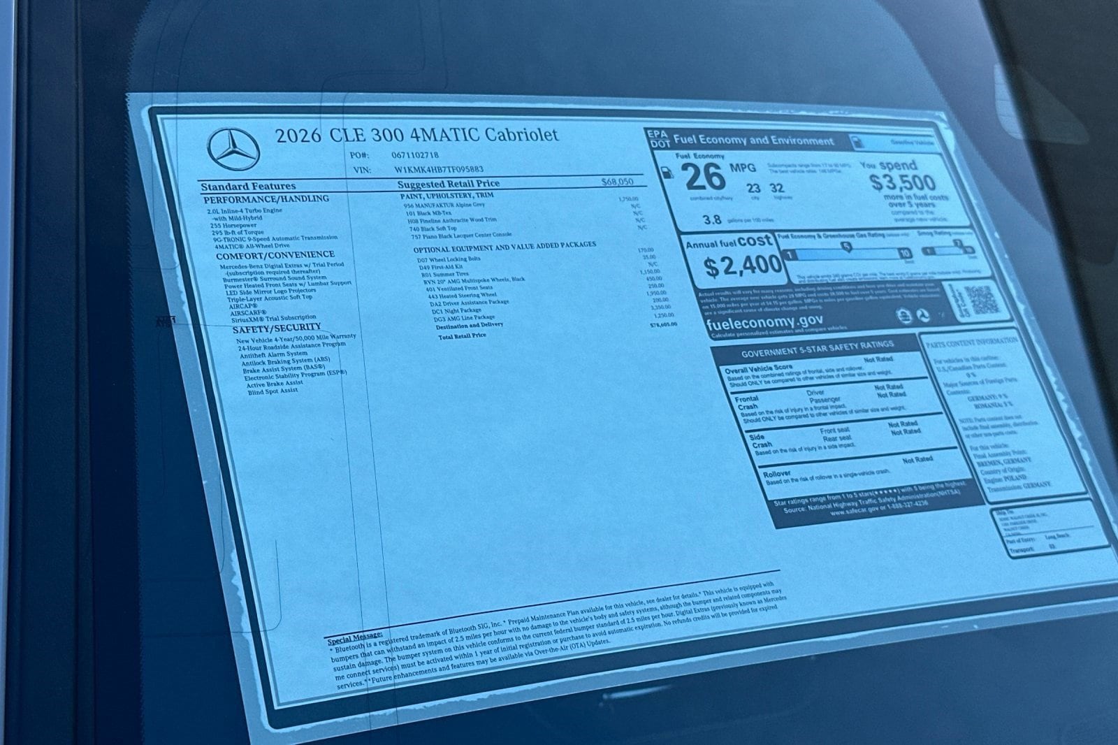 2026 Mercedes-Benz CLE CLE 300 - Photo 29