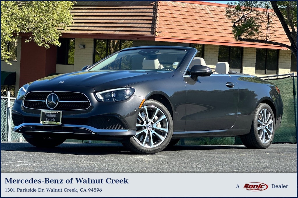 Certified 2023 Mercedes-Benz E-Class E 450 4MATIC Cabriolet Convertible