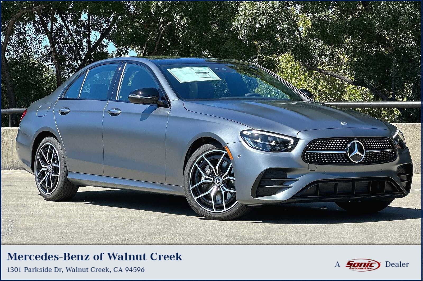 New 2023 Mercedes-Benz E-Class For Sale in Walnut Creek, CA | VIN:  W1KZF8DB6PB169525