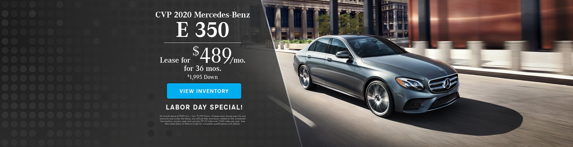 MercedesBenz of Walnut Creek 1 Volume Dealer in N California