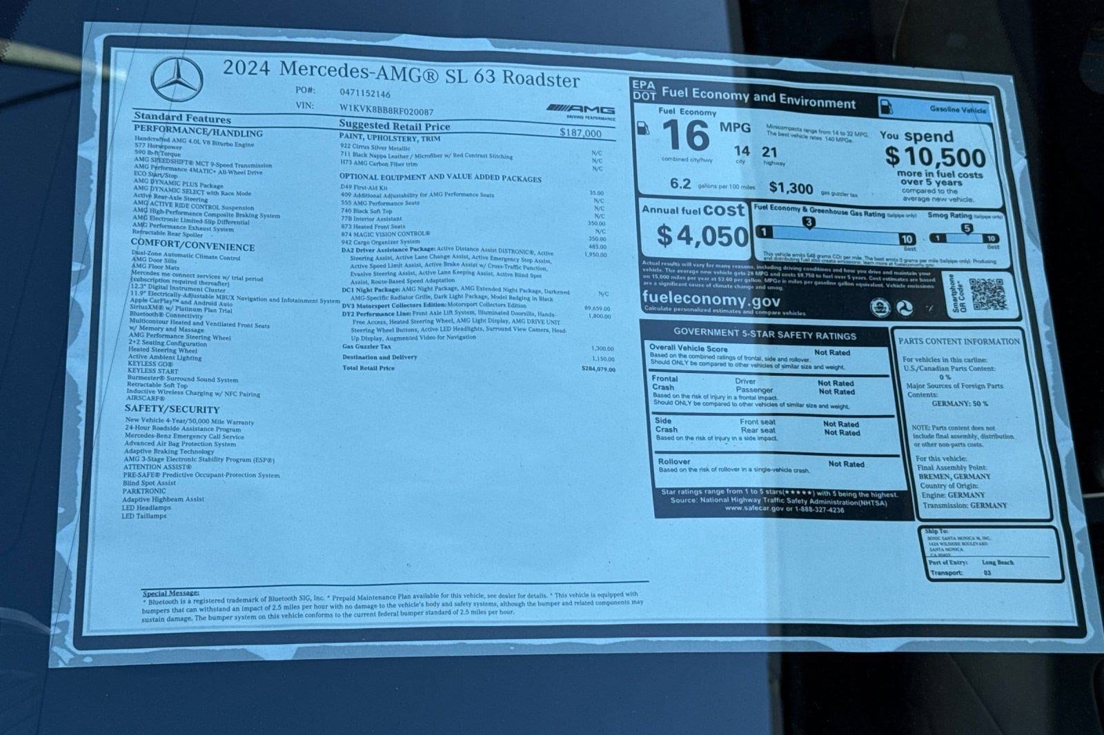 2024 Mercedes-Benz SL Mercedes-AMG - Photo 24