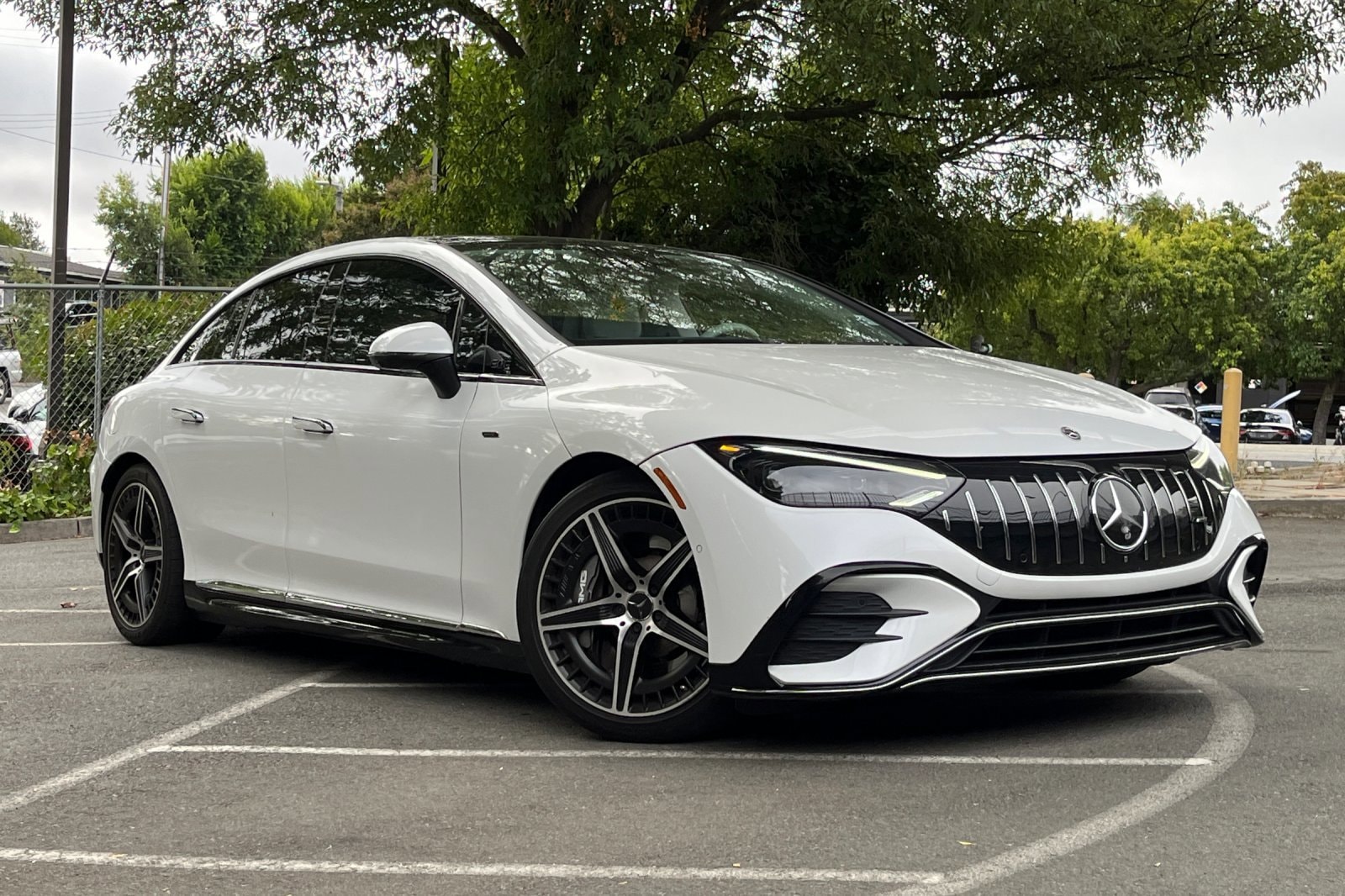 Certified 2023 Mercedes-Benz EQE AMG EQE 53 with VIN W1KEG5DB9PF013160 for sale in Walnut Creek, CA