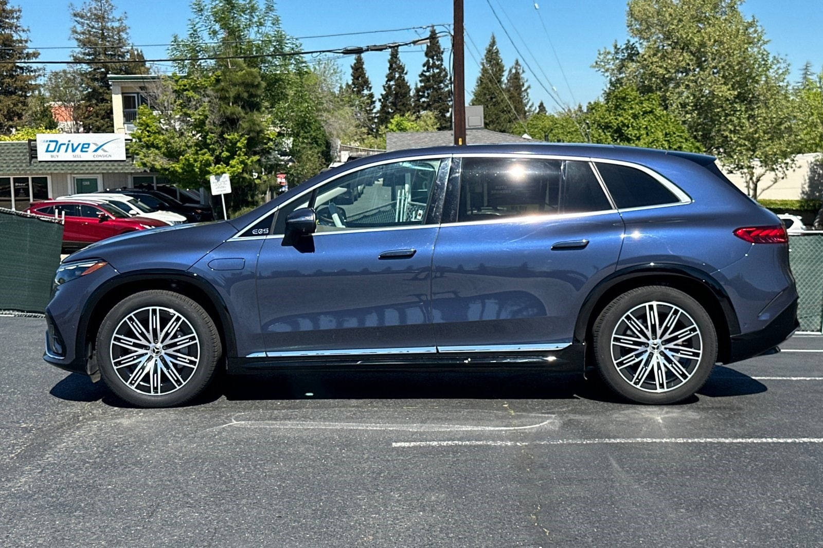 Certified 2023 Mercedes-Benz EQS SUV Base with VIN 4JGDM2EB9PA023983 for sale in Walnut Creek, CA