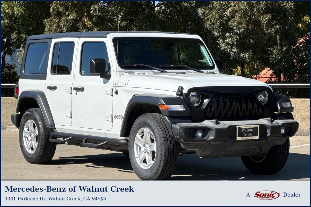 Used 2019 Jeep Wrangler Unlimited Sport S 4x4 SUV