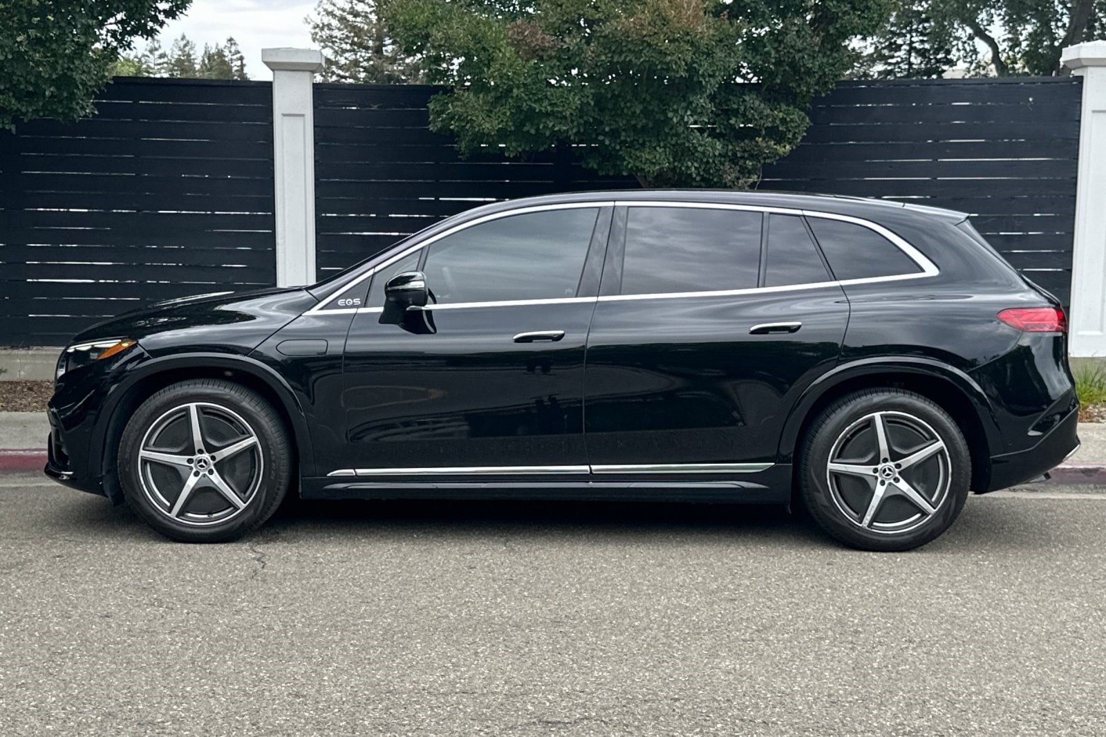 Certified 2023 Mercedes-Benz EQS SUV Base with VIN 4JGDM4EB1PA017347 for sale in Walnut Creek, CA