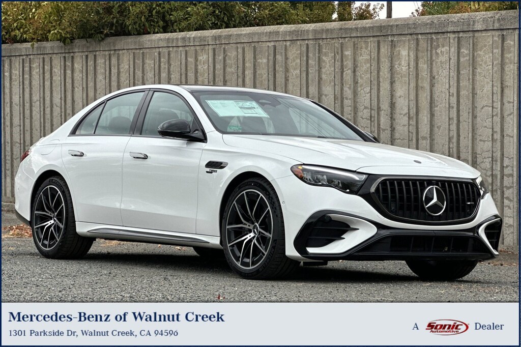 New 2026 Mercedes-Benz AMG E 53 E 4MATIC Sedan