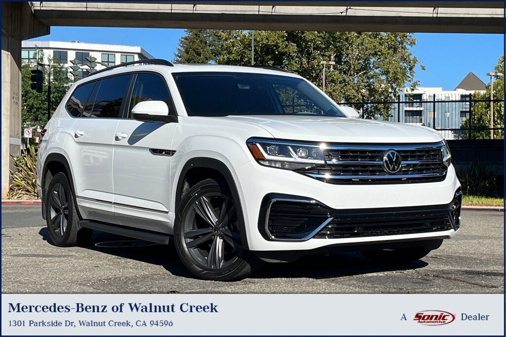 Used 2021 Volkswagen Atlas 3.6L V6 SE w/Technology R-Line 4MOTION *Ltd Avail* SUV
