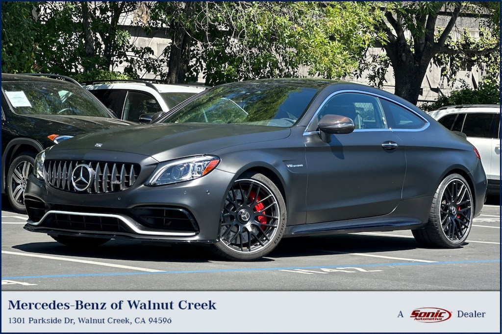 Used 2020 Mercedes-Benz C-Class AMG C 63 S Coupe Coupe
