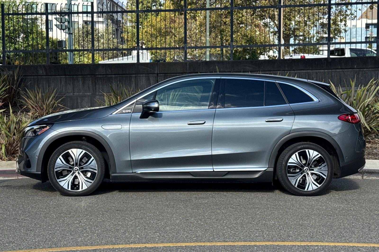 Certified 2023 Mercedes-Benz EQE SUV Base with VIN 4JGGM1CB2PA021583 for sale in Walnut Creek, CA