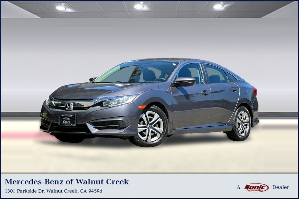 Used 2017 Honda Civic Sedan LX Manual Sedan