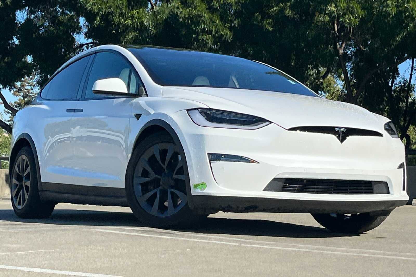 Used 2022 Tesla Model X Long Range with VIN 7SAXCAE54NF355250 for sale in Walnut Creek, CA
