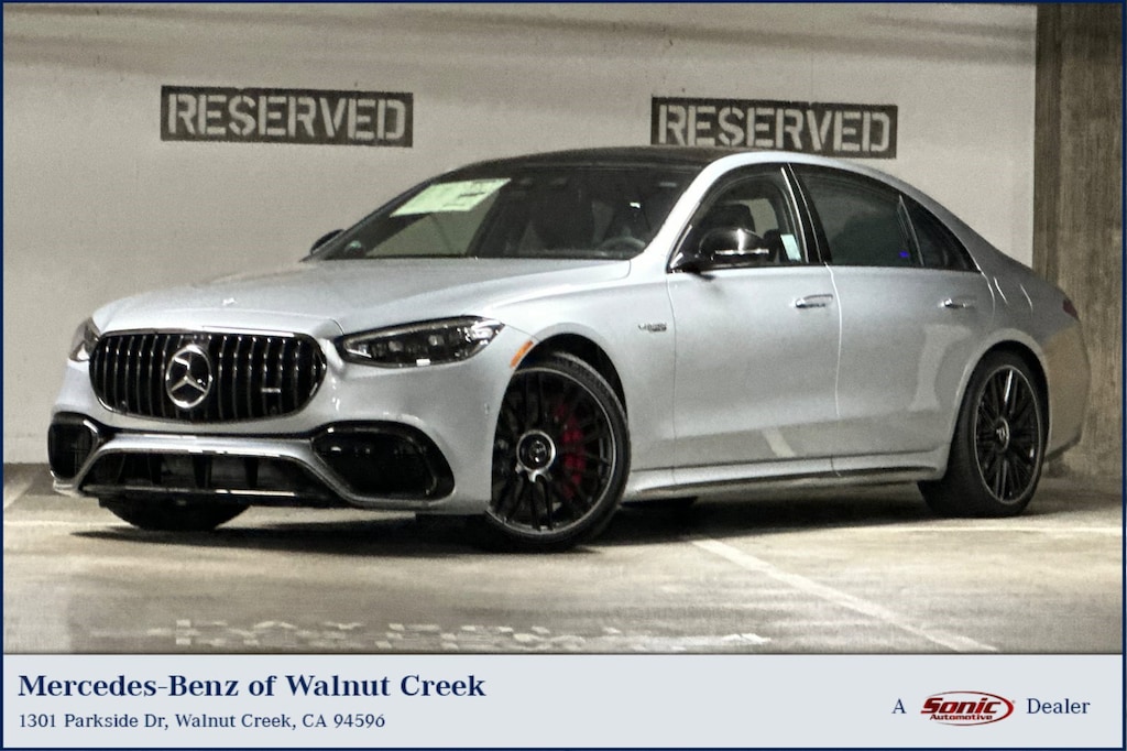 New 2025 Mercedes-Benz AMG S 63 E Base Sedan