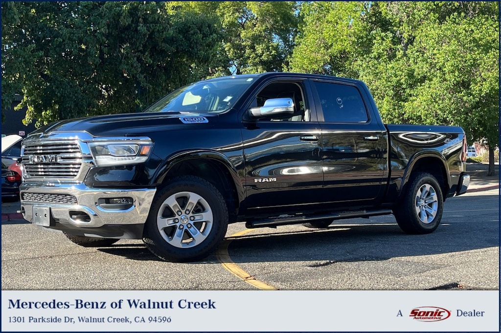 Used 2019 Ram 1500 Laramie 4x4 Crew Cab 5'7" Box Truck Crew Cab