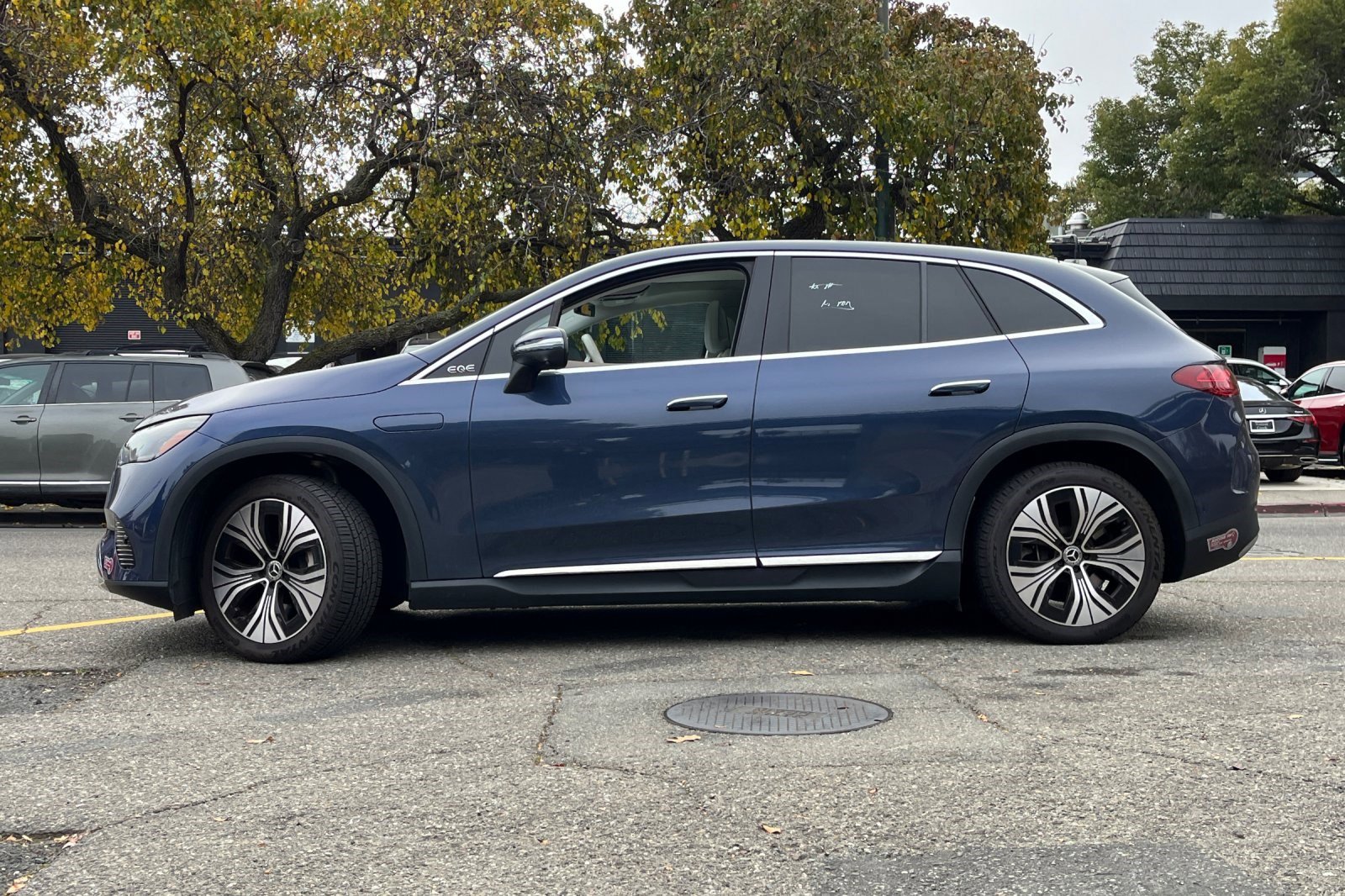 Certified 2023 Mercedes-Benz EQE SUV Base with VIN 4JGGM1CB3PA001083 for sale in Walnut Creek, CA