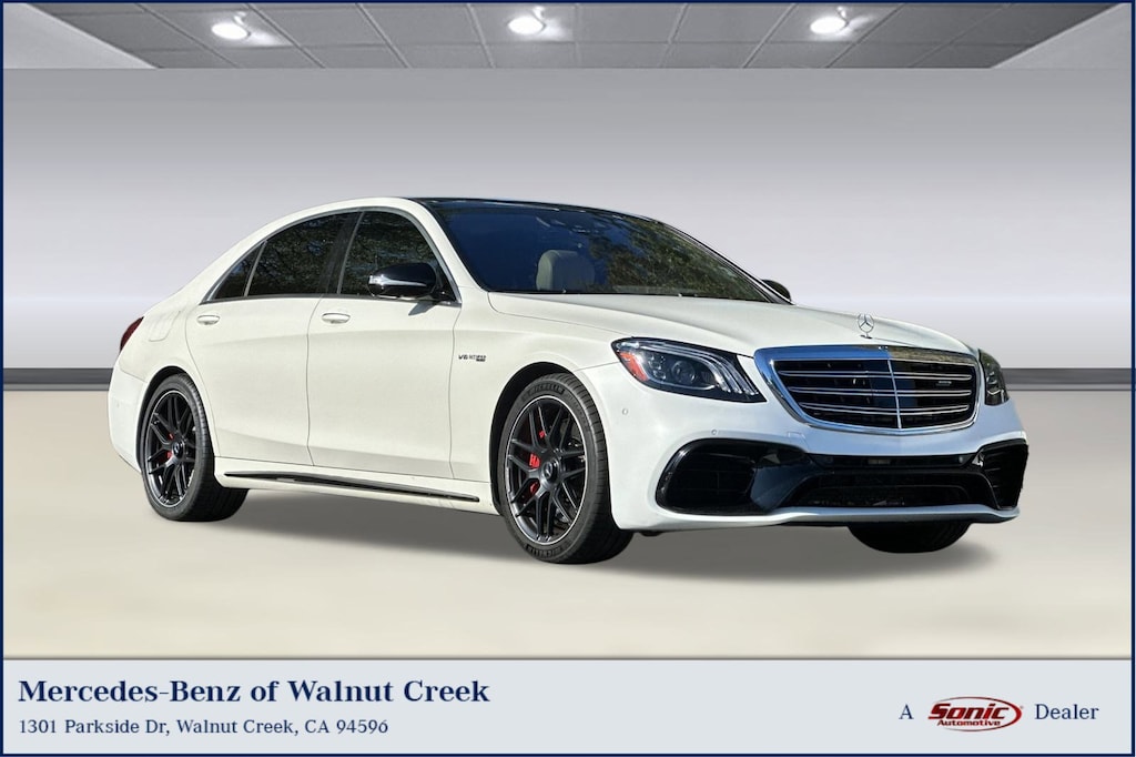 Used 2019 Mercedes-Benz S-Class AMG S 63 4MATIC+ Sedan Sedan