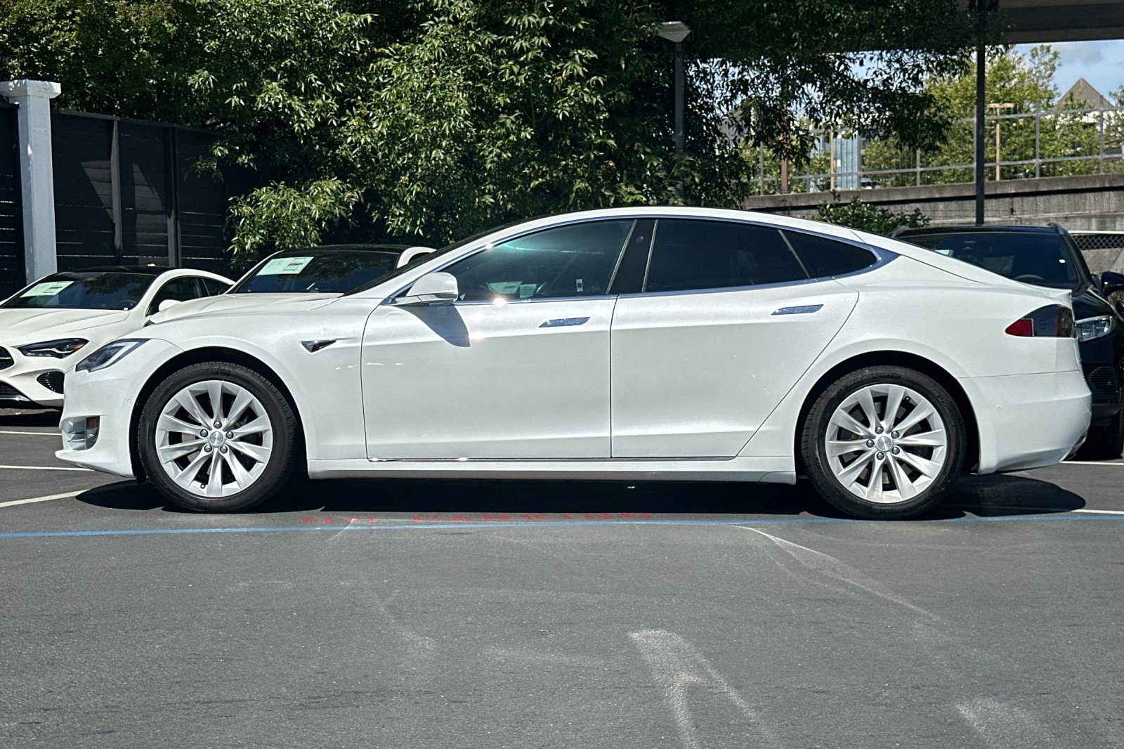 Used 2018 Tesla Model S 75D with VIN 5YJSA1E25JF252349 for sale in Walnut Creek, CA
