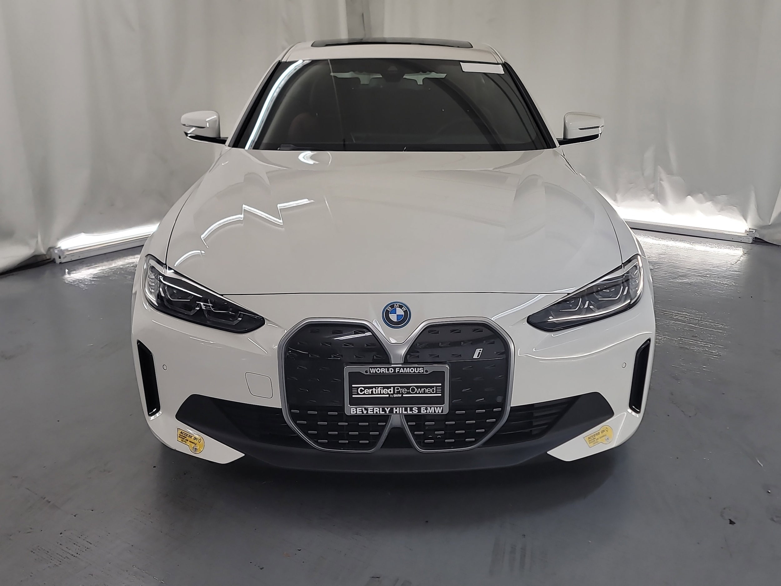 Certified 2022 BMW i4 Base with VIN WBY73AW02NFN07505 for sale in Los Angeles, CA