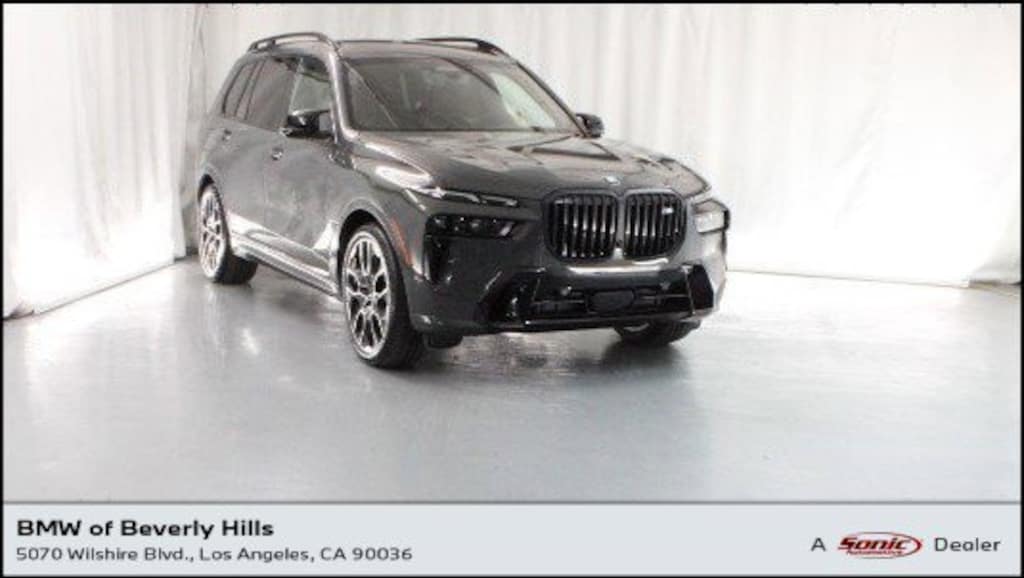 New 2024 BMW X7 M60i For Sale in Los Angeles CA VIN 5UX33EM07R9V15208