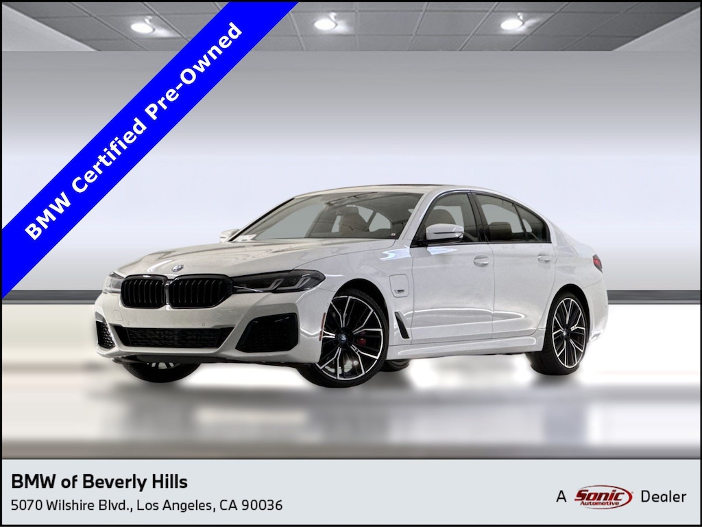 Certified 2023 BMW 530e Sedan