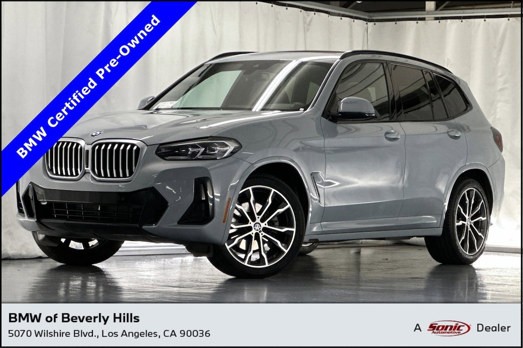 Certified 2022 BMW X3 SUV
