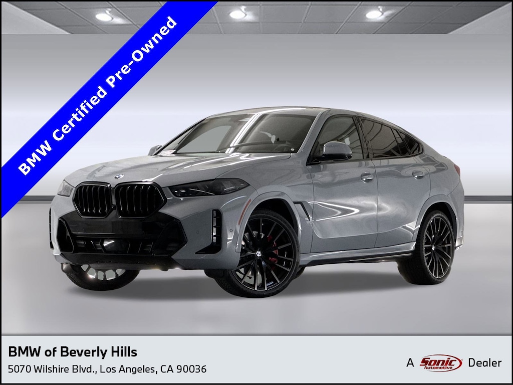 Certified 2024 BMW X6 SUV
