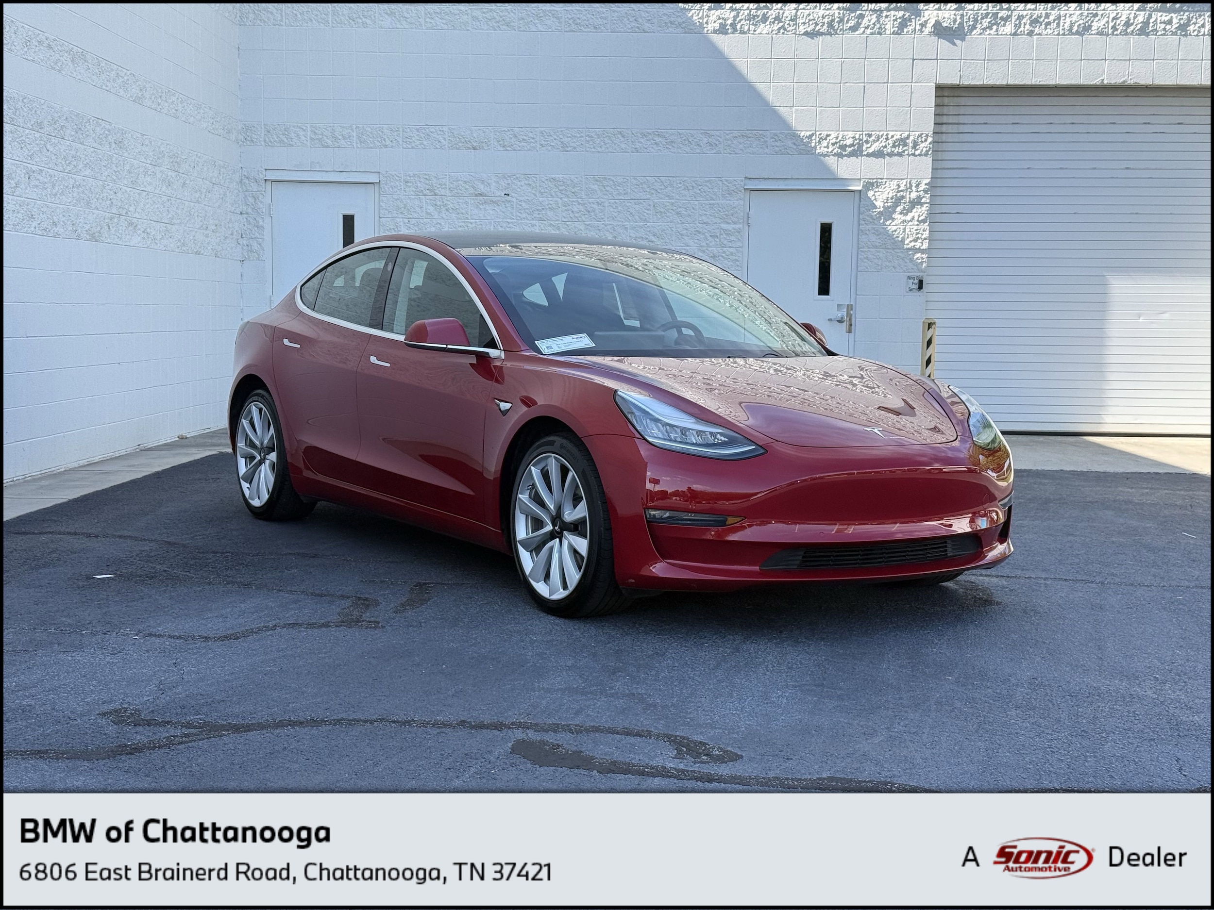 Used 2019 Tesla Model 3 Base with VIN 5YJ3E1EB0KF194547 for sale in Chattanooga, TN