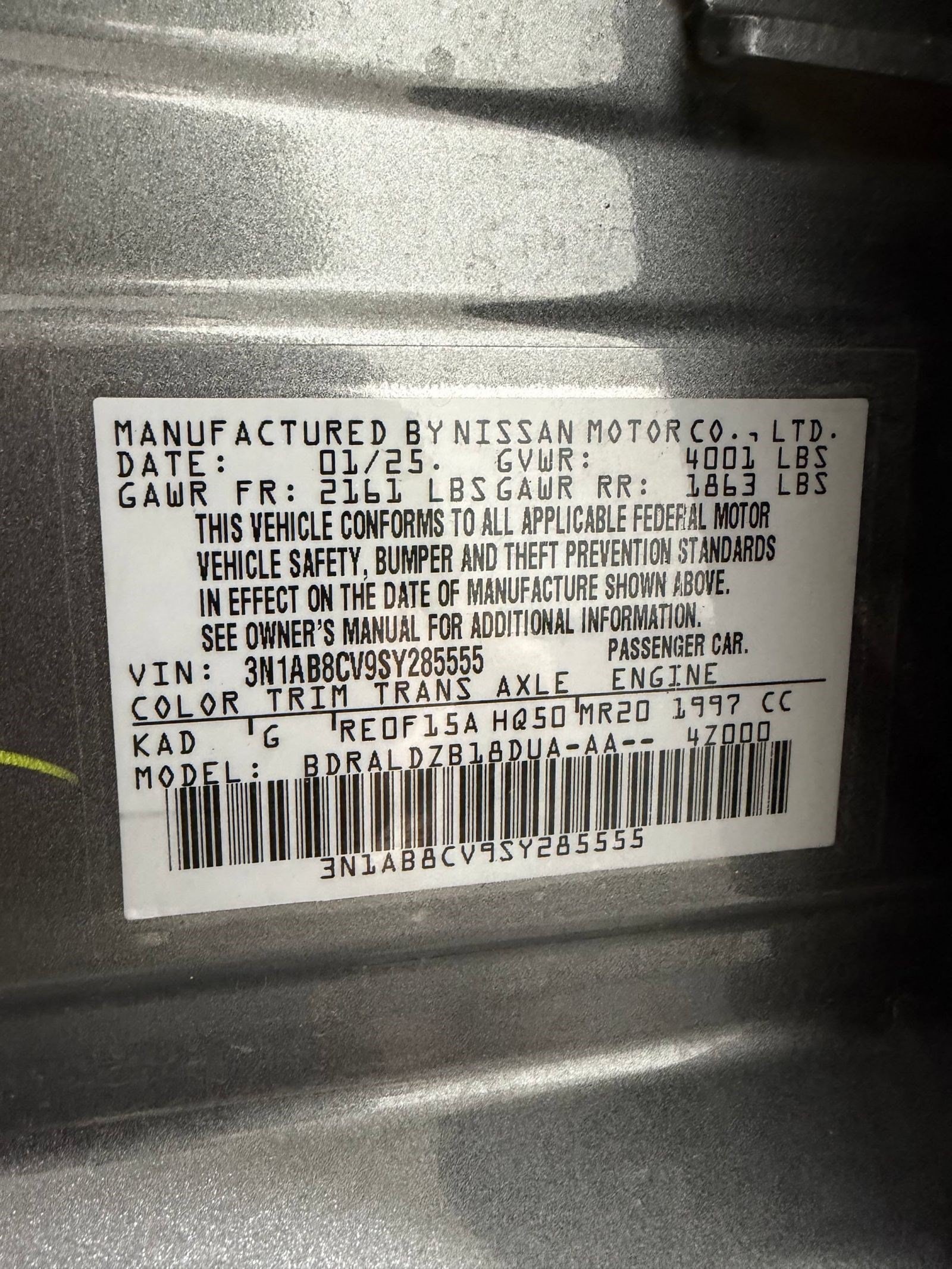 2025 Nissan Sentra SV - Photo 21