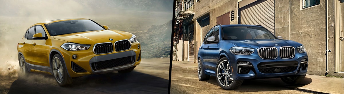 2020 BMW X2 vs 2020 BMW X3