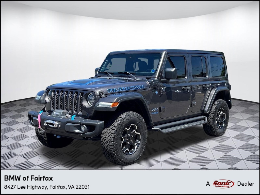 Used 2021 Jeep Wrangler 4xe Rubicon SUV