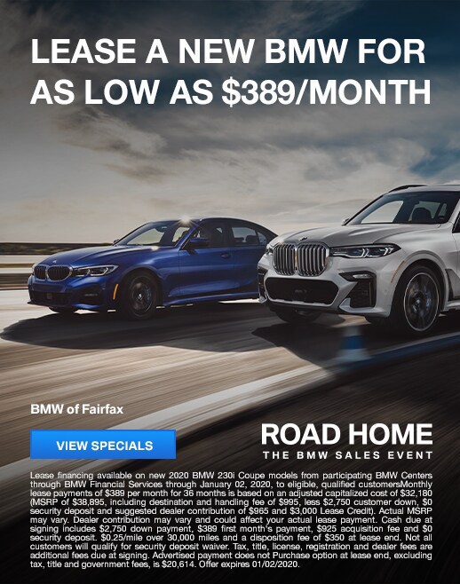 New BMW Lease Specials in Fairfax | BMW Dealer Serving Washington, D.C.