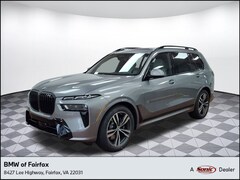 Washington DC 2026 BMW X7 xDrive40i SUV New