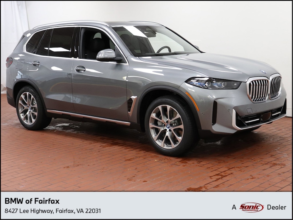 New 2025 BMW X5 xDrive50e For Sale in Fairfax VA VIN 5UX43EU07S9Y14918