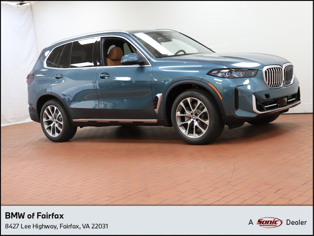 New 2025 BMW X5 xDrive40i For Sale in Fairfax VA VIN 5UX23EU09S9W34962