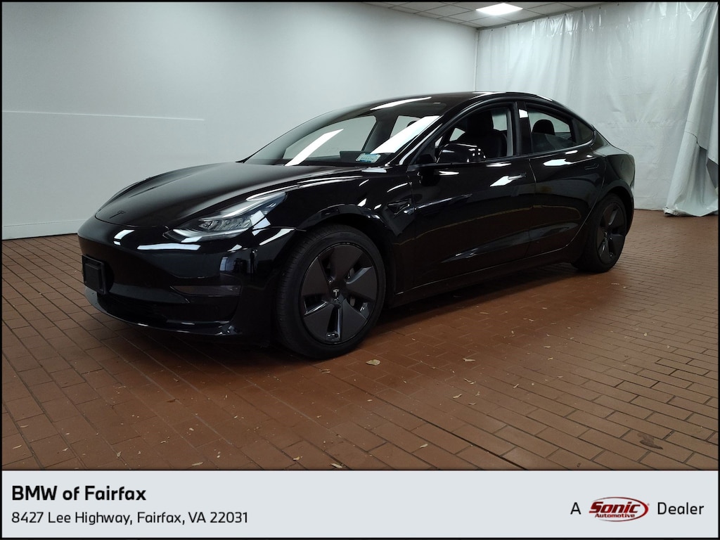 Used 2021 Tesla Model 3 Standard Range Plus Sedan