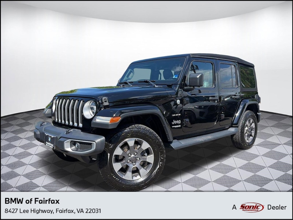 Used 2018 Jeep Wrangler Unlimited Sahara 4x4 SUV