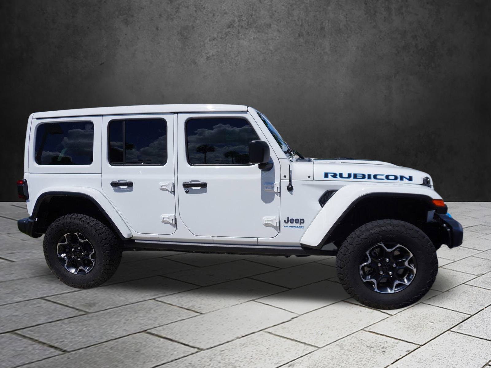 Used 2021 Jeep Wrangler Unlimited Rubicon 4XE with VIN 1C4JJXR66MW770241 for sale in Fort Myers, FL