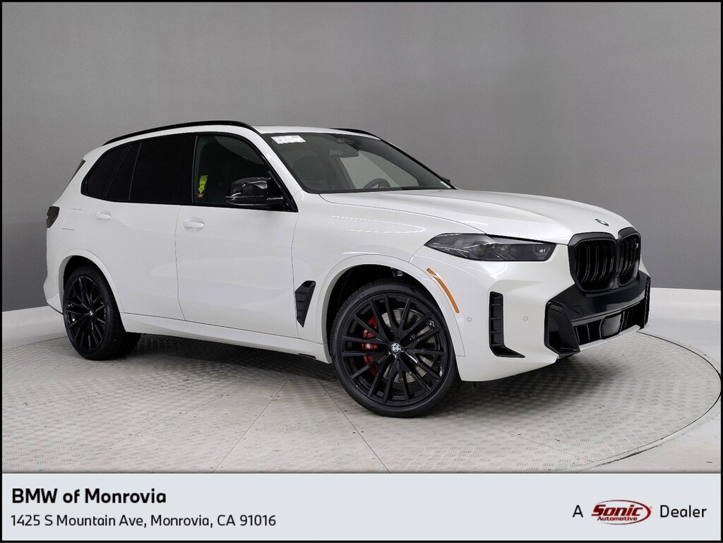 New 2025 BMW X5 M60i For Sale near Los Angeles CA VIN 5UX33EU07S9X00106