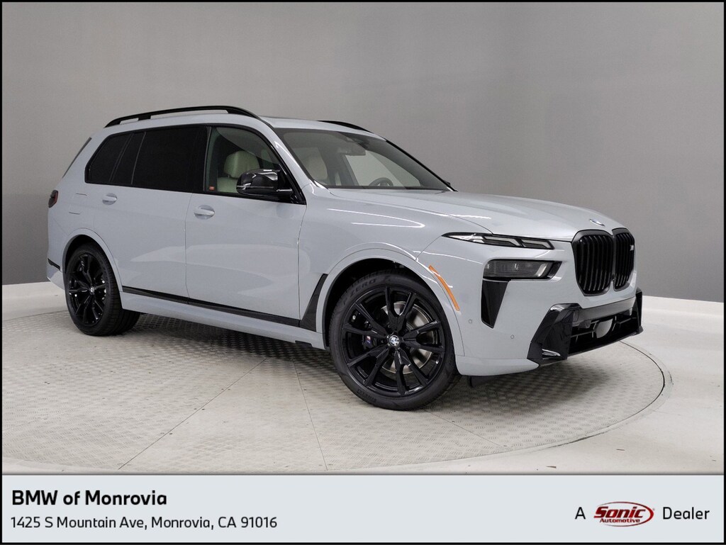 New 2025 BMW X7 M60i For Sale near Los Angeles CA VIN 5UX33EM04S9W91770