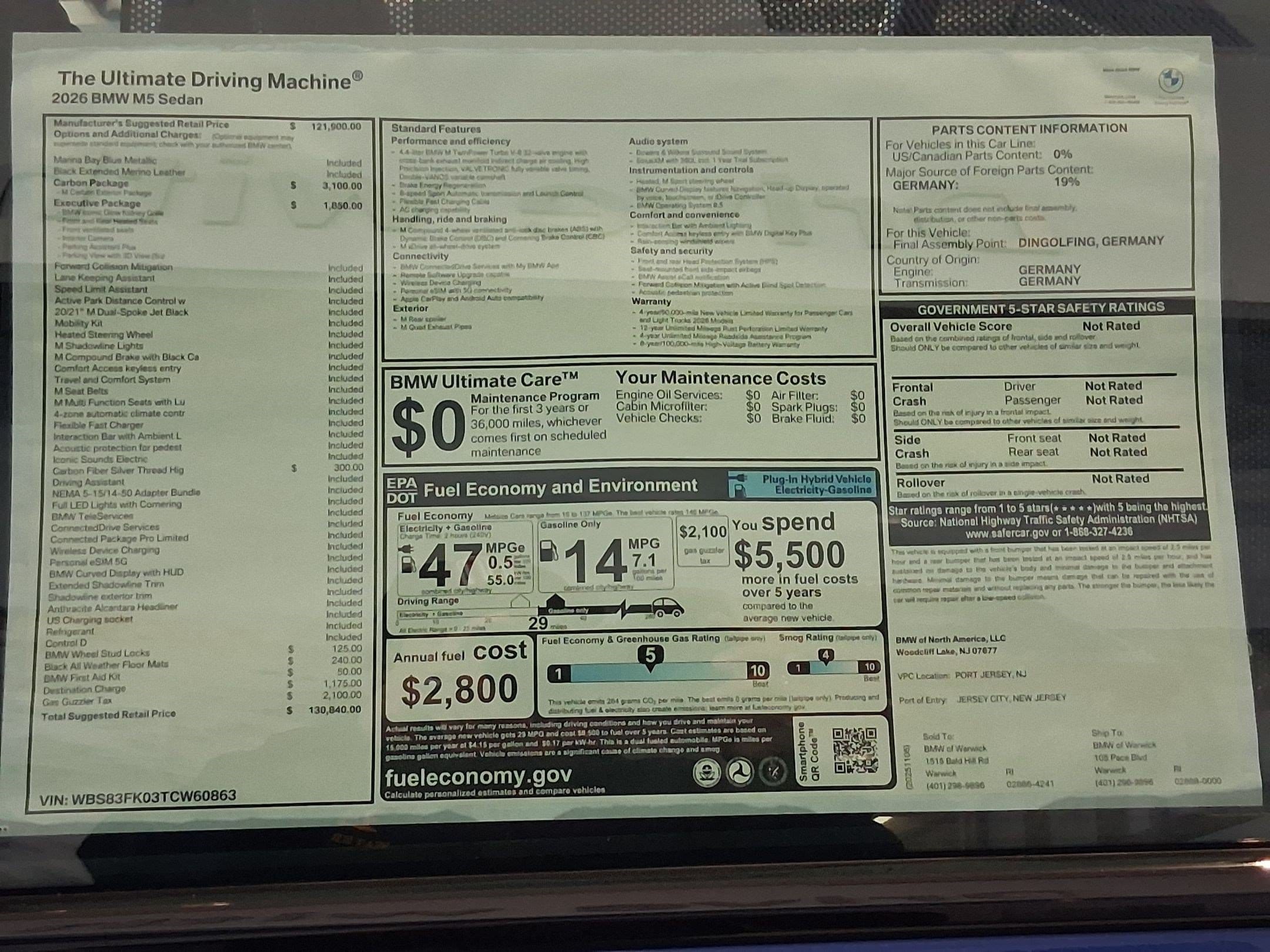 2026 BMW M5 M5 - Photo 30