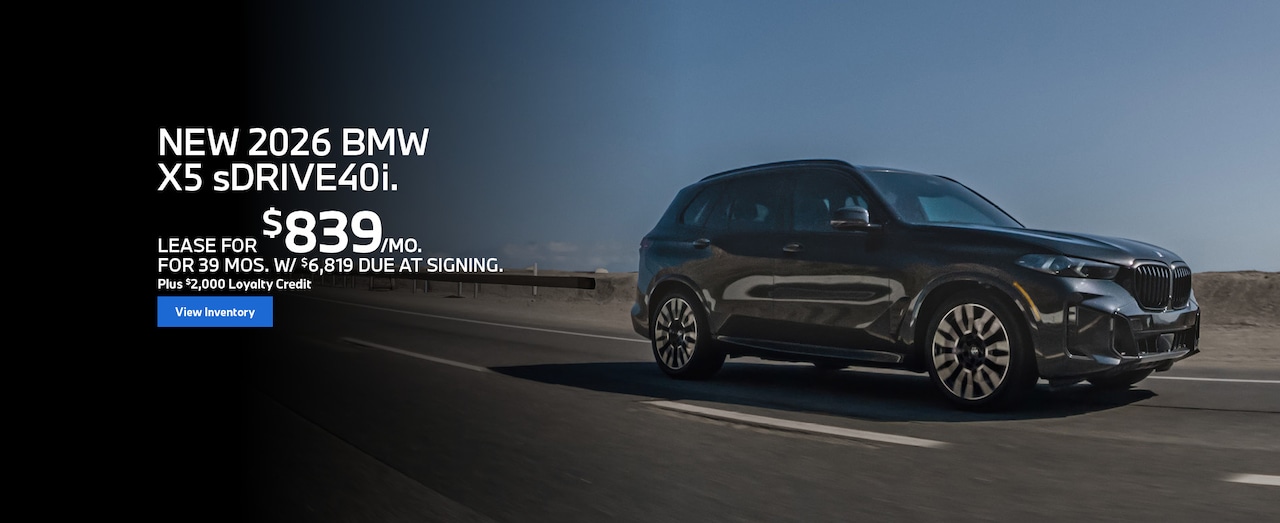 NEW 2026 BMW X5 sDRIVE40i.