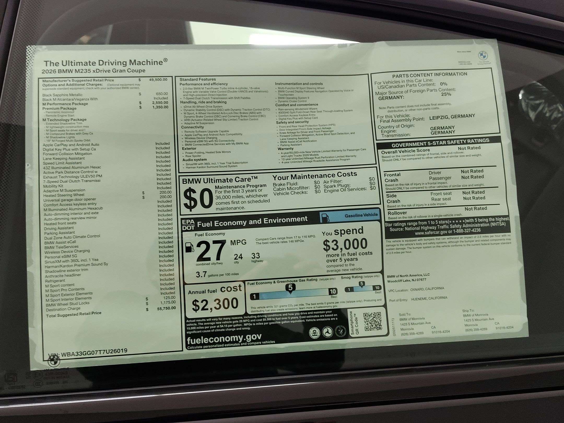 2026 BMW 2 Series M235 - Photo 28