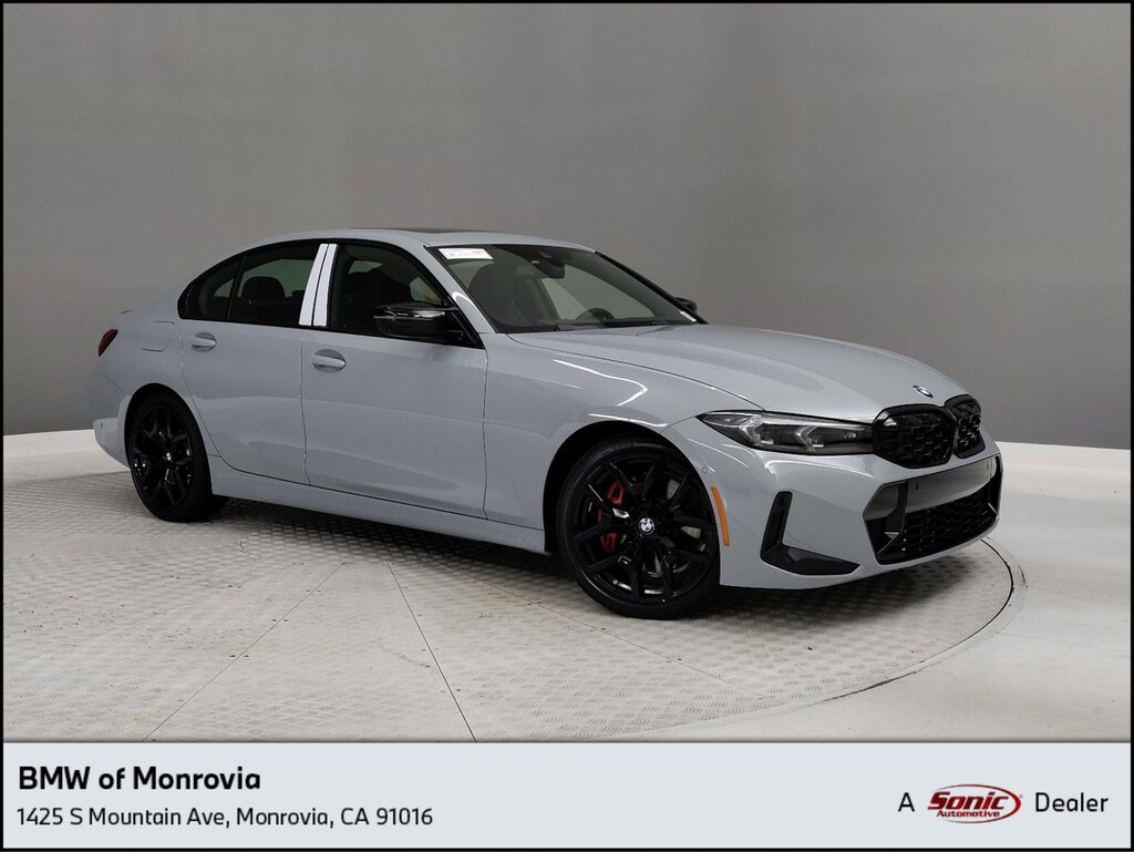 New 2025 BMW 3 Series For Sale near Los Angeles CA VIN 3MW69FT09S8E98820