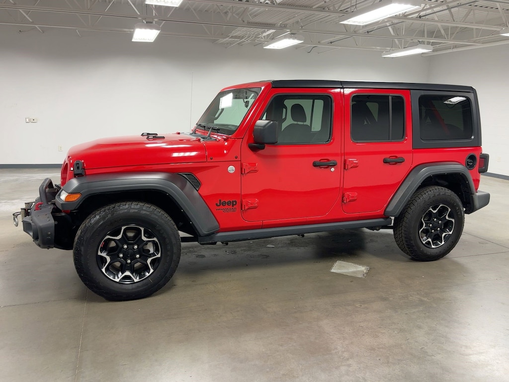 Used 2021 Jeep Wrangler Unlimited Sport S SUV