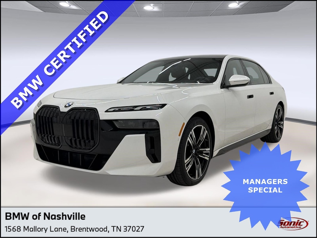 Certified 2025 BMW 760i Sedan