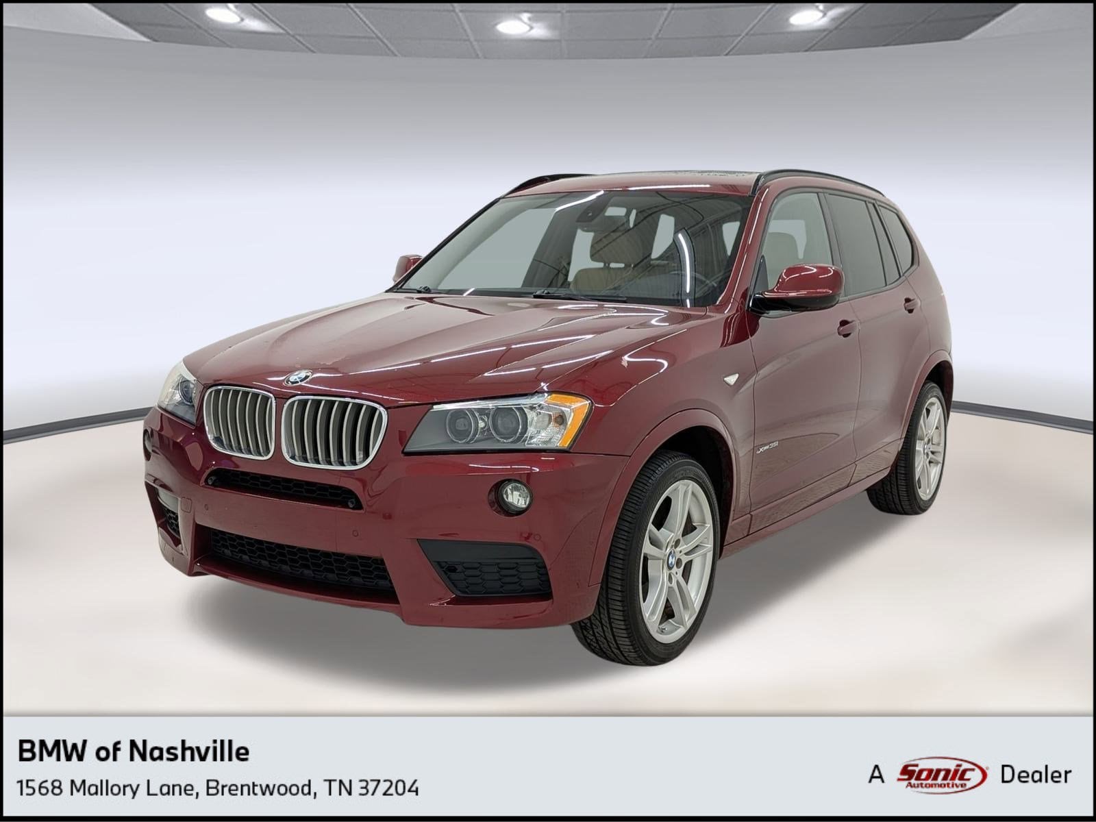 2012 BMW X3 xDrive35i
