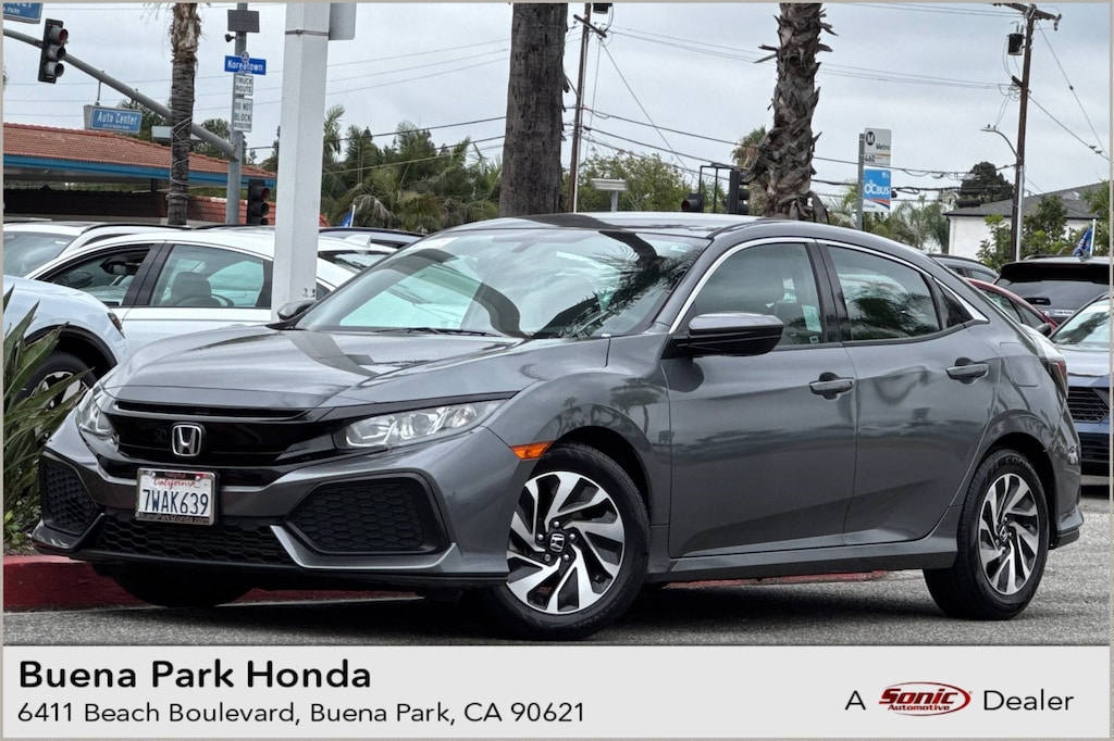 Used 2017 Honda Civic LX Hatchback